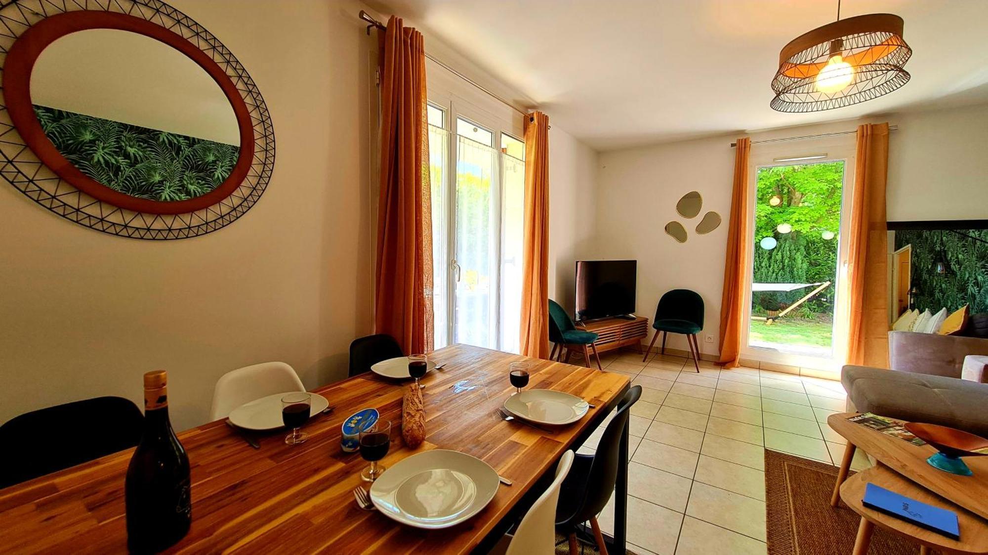Happy Stay 5 Minutes To Disney - Free Wifi - Parking & Garden Montévrain Dış mekan fotoğraf